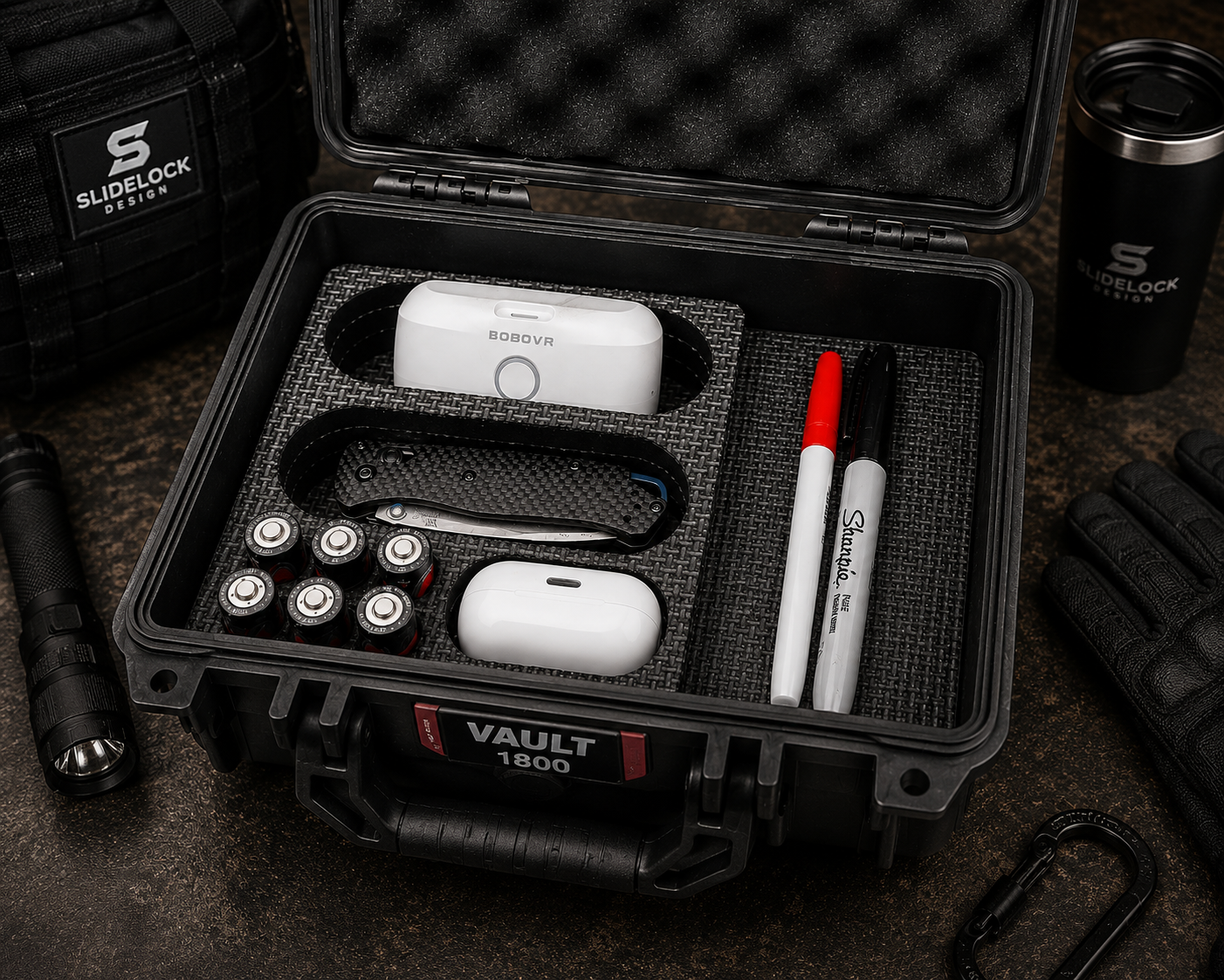 Slidelock VR Esentials Vault — Apache 1800